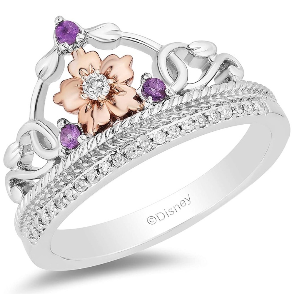 Enchanted Disney Diamond Rapunzel Ring
